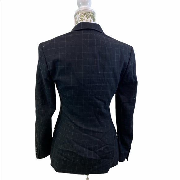Ralph Lauren 100% Wool Plaid Sport Blazer Purple Tag 2 Union Made Dark academia - Picture 8 of 11